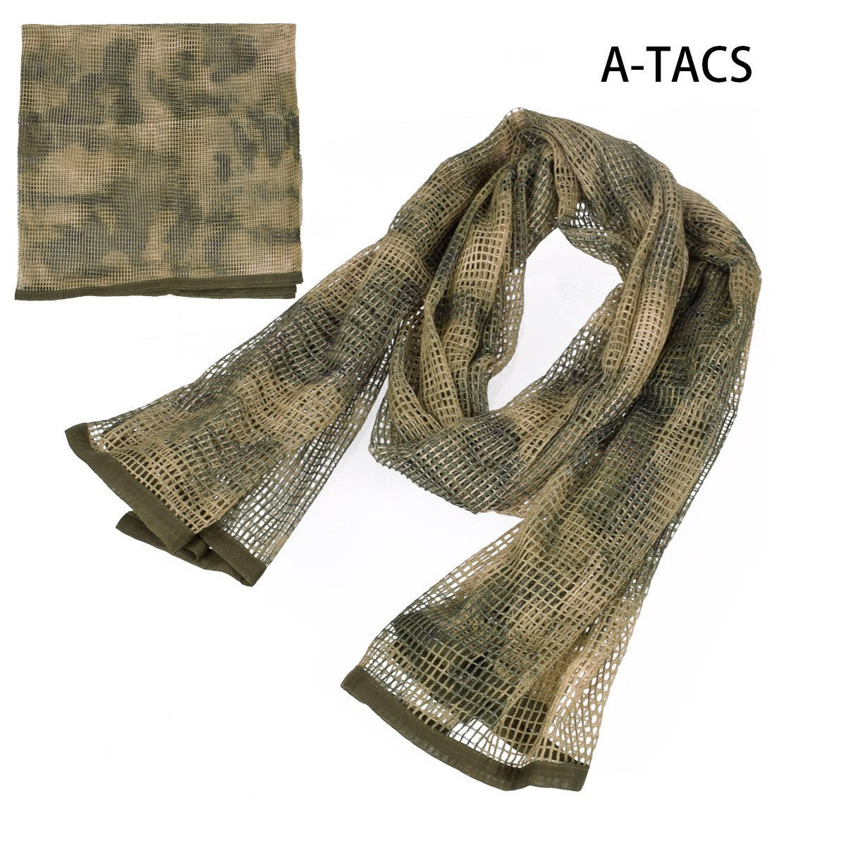 Unisex Outdoor Scarf Camouflage breathable lightweight versatile