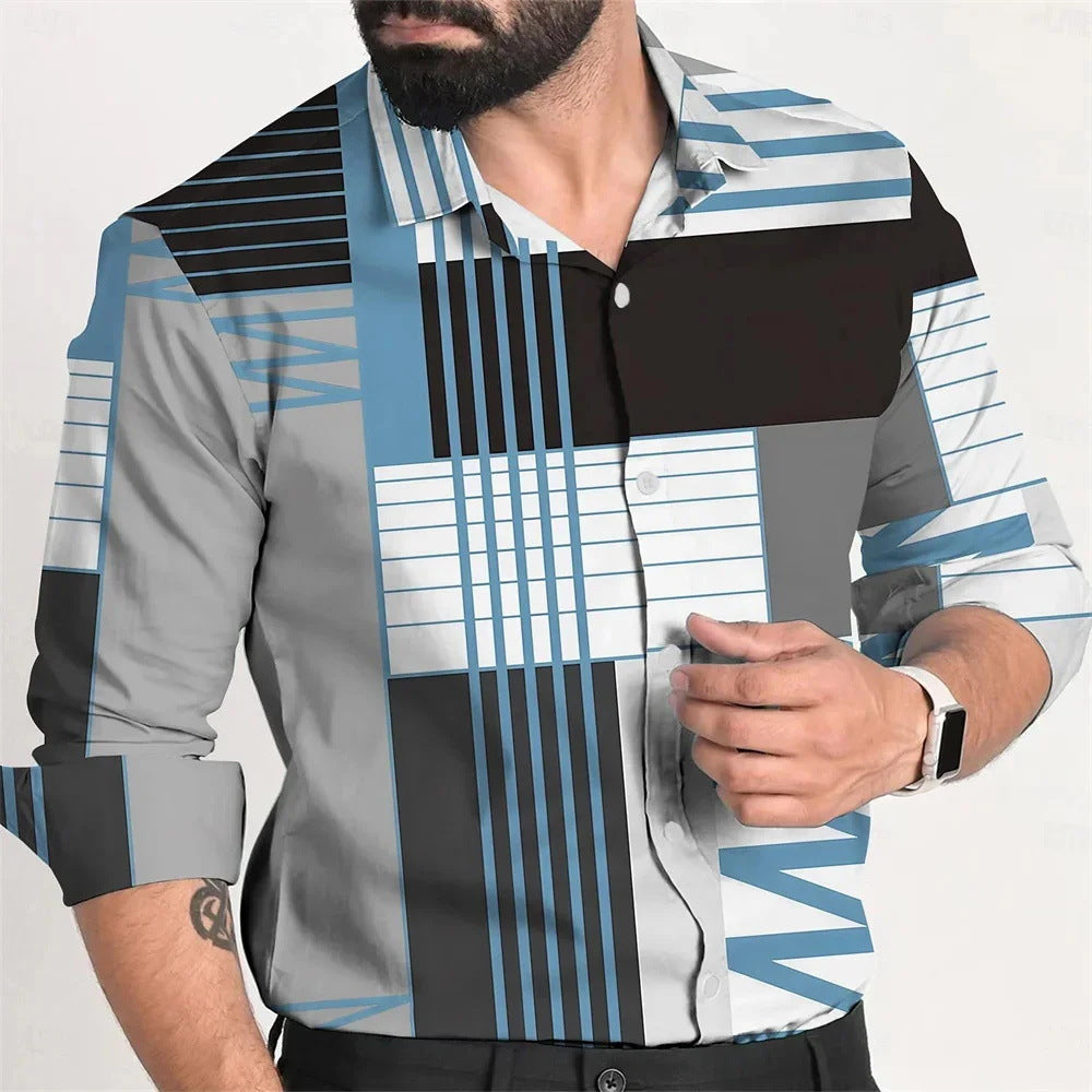 Men's Shirt Modern | Casual Elegant Versatile Stylish