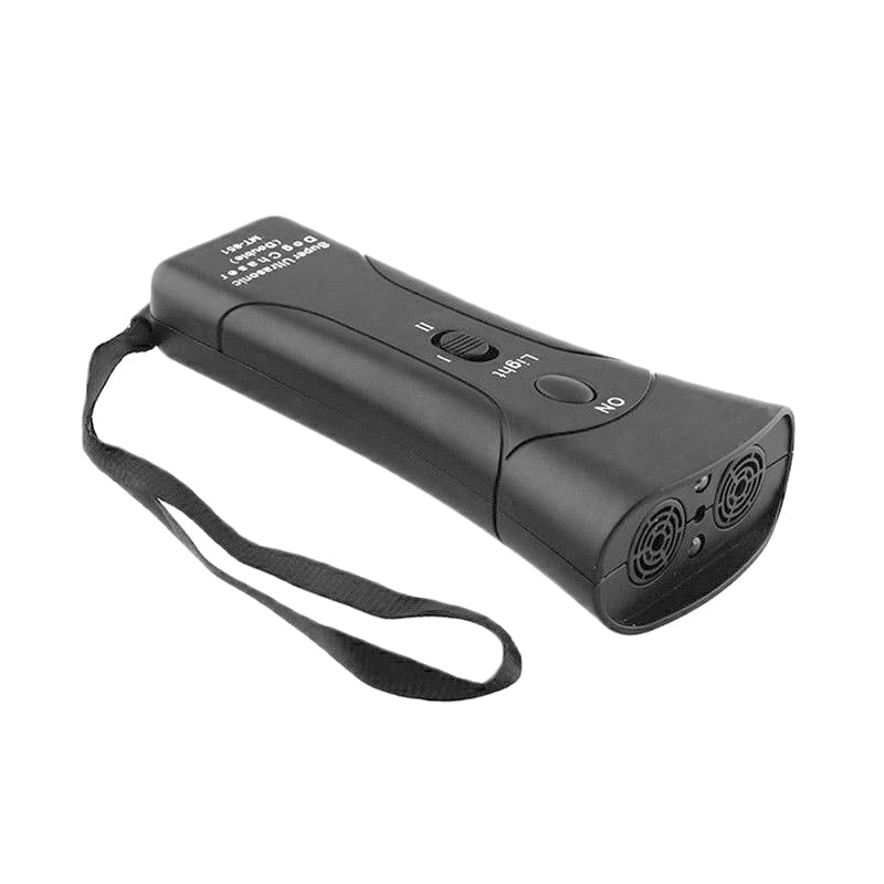 Ultrasonic Dog Trainer | Anti Bark Device with LED 3-in-1