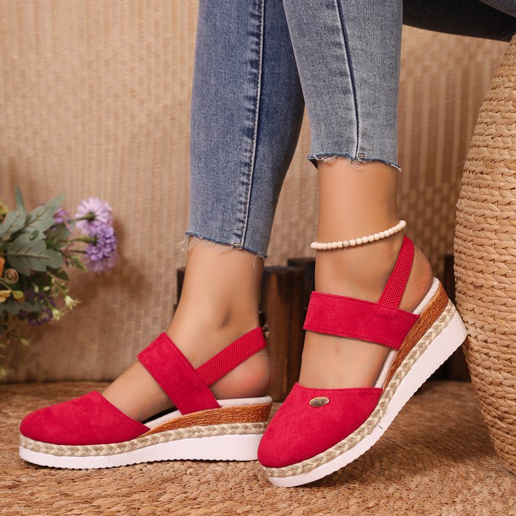 Women's Espadrille Wedge Sandals | Braided Summer Shoes