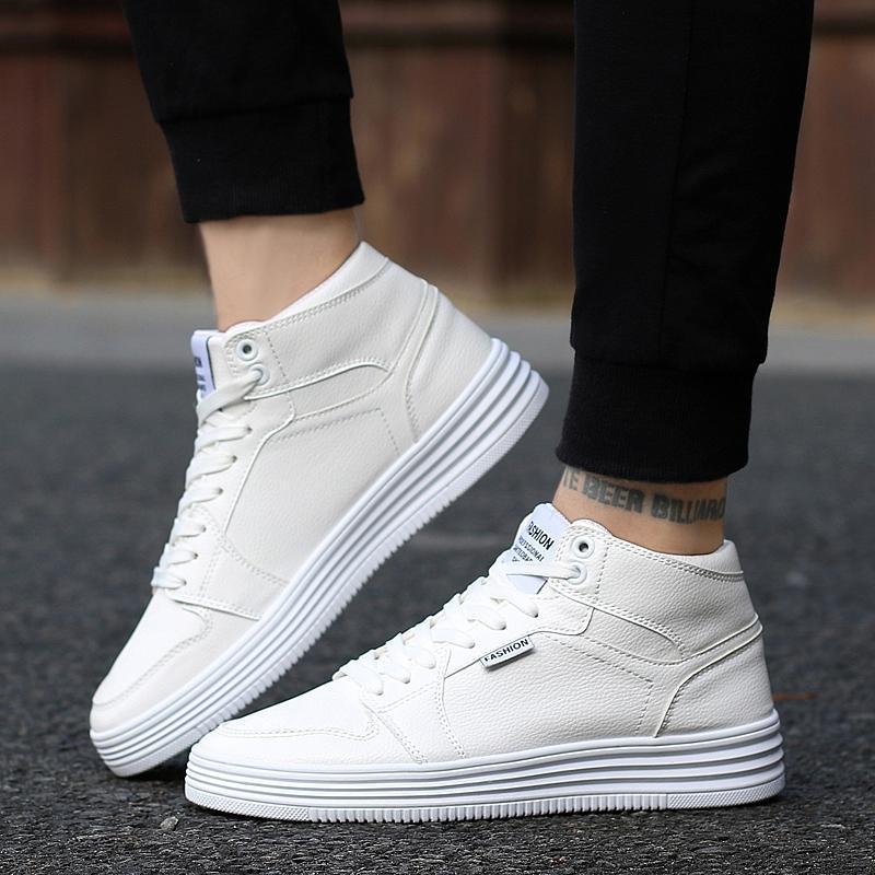 Men's High-Top Sneakers White | Comfort & Style for Everyday