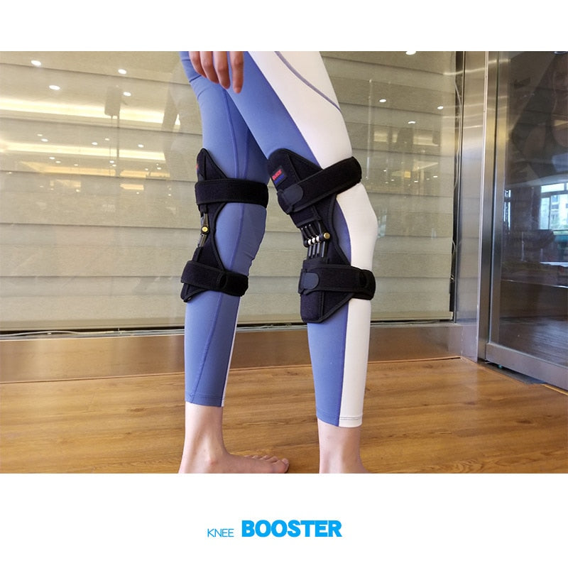 Knee Brace with Spring Support | Patella Booster Knee Brace Sports & Training