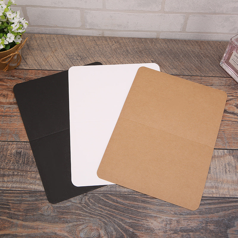 Kraft Cardstock Cards | Blank Greeting Cards DIY Natural Paper Set