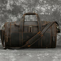 Men's Genuine Leather Vintage Crazy Horse Bag | Travel Handbag