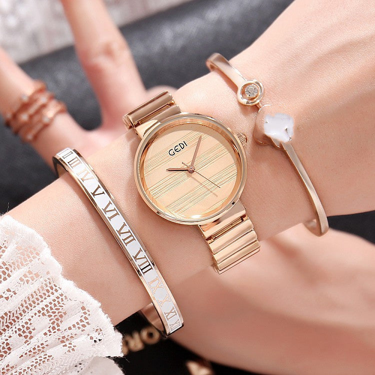 Women's Triple Bracelet Set | Elegant Fashion Jewelry