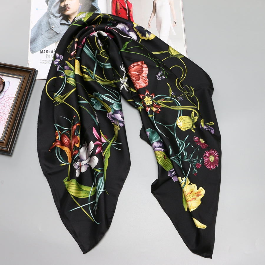 Eleganter Damen Seidenschal | Europäischer Luxus Mode Schal