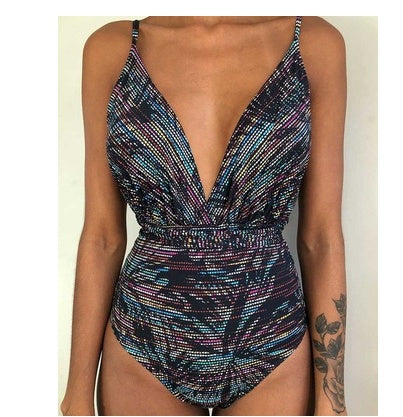 Elegant Women's Backless Monokini – Figure-Hugging One-Piece