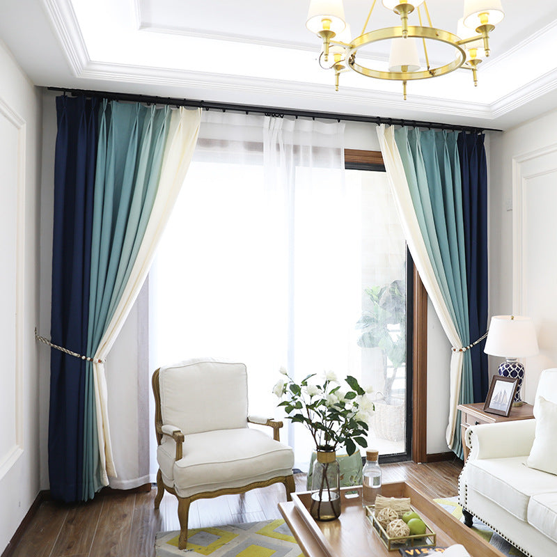 Velvet Linen Curtain | elegant modern blackout living style