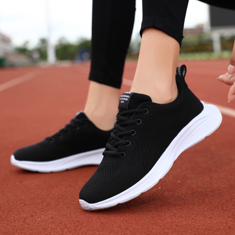 Damen Mesh Sneaker Modisch | Atmungsaktive Freizeitschuhe