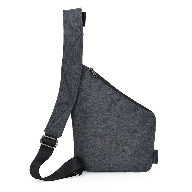 Digital Canvas Bag for Men - Canvas Chest Bag, Sling Bag, Crossbody Bag, Multifunctional Single Shoulder Anti-Theft Bag