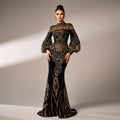 Sequin Mermaid Evening Dress | Elegant Women's Maxi Dress