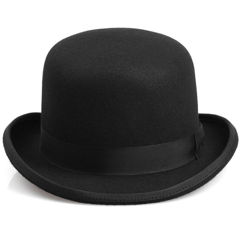 Men's Felt Hat Wool | British Classic Round Crown Elegant