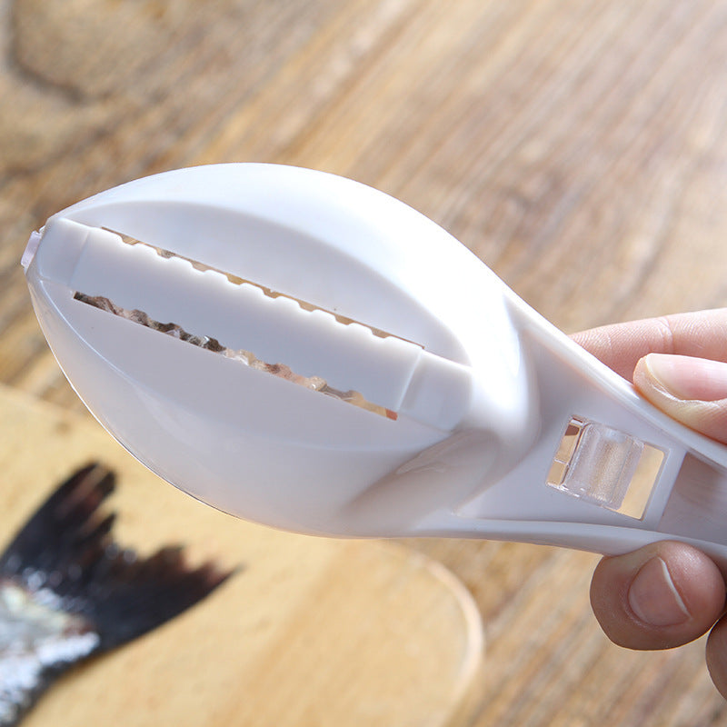 Fish Scaler Brush Stainless Steel – Professional Fish Scraper Kitchen Tool