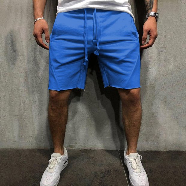 Men's Grey Gym Shorts – Athletic Summer Fitness Shorts