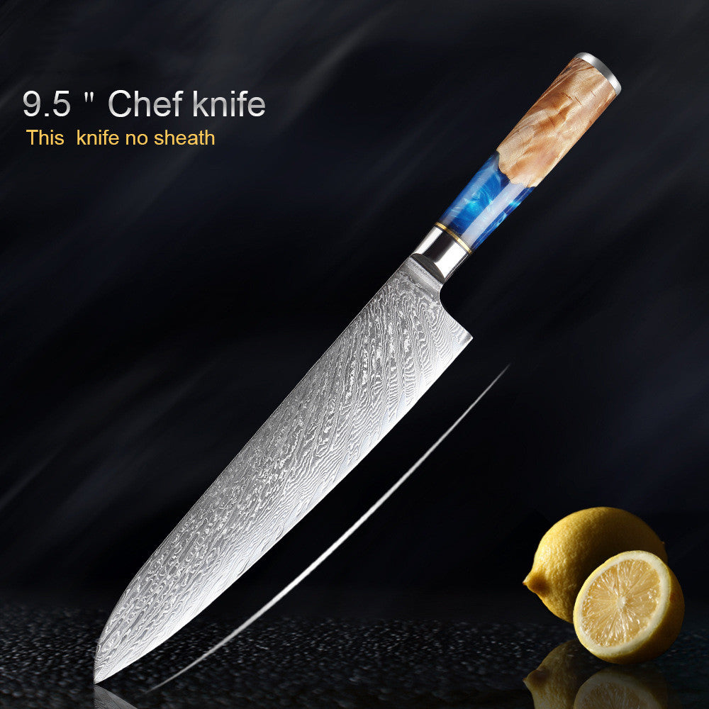 Professional Kitchen Knife Set | Chef Knife Cleaver Stainless Steel