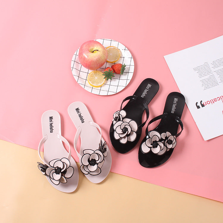 Women's Floral Slippers | Flat Comfortable Summer House Slippers