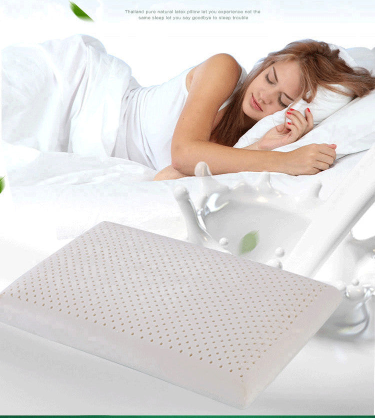 Thai Latex Neck Pillow | Ergonomic Massage Pillow