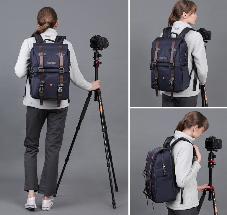 Professional Camera Backpack | Securely Padded for DSLR & Accessories