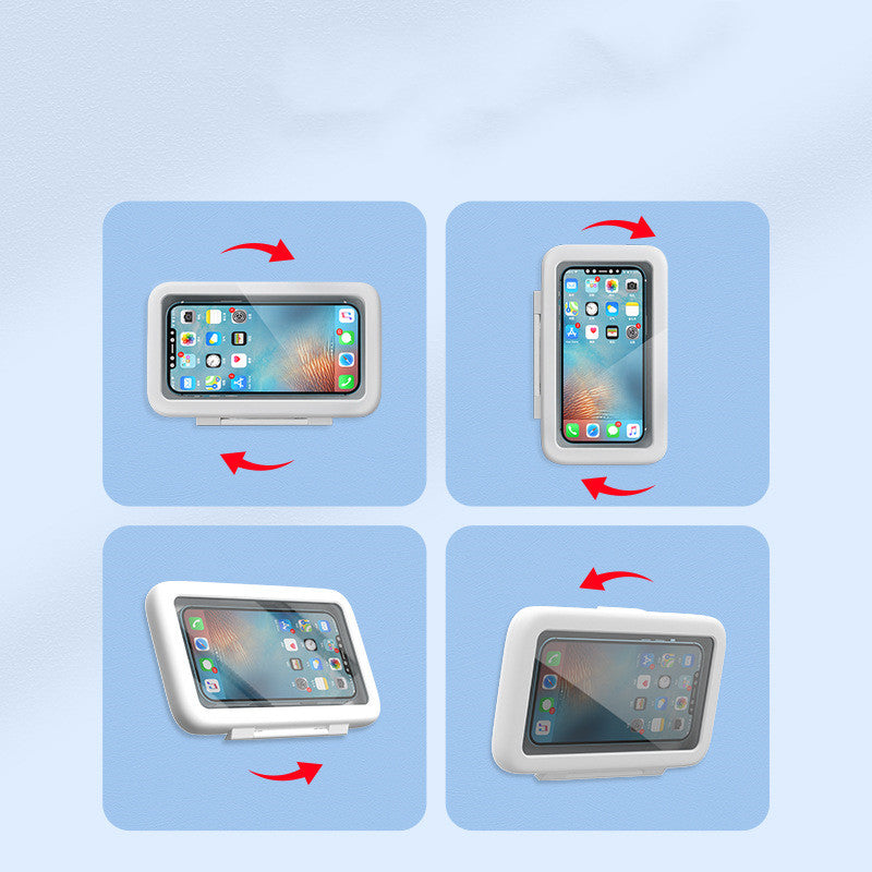 Waterproof Shower Phone Holder | Smartphone Holder Bathroom Kitchen