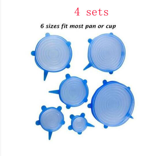 Silicone Stretch Lids Set | Reusable Food Covers
