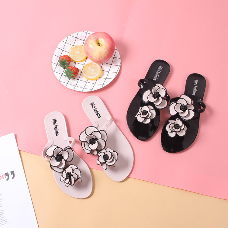 Women's Floral Slippers | Flat Comfortable Summer House Slippers