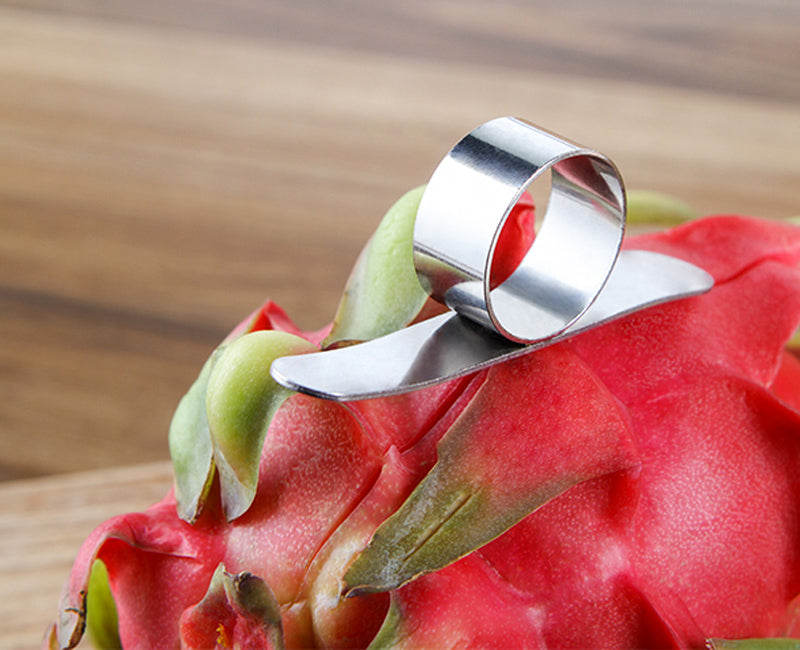 Finger Peeler Ring Stainless Steel | Peeler Fruit Vegetable Kitchen