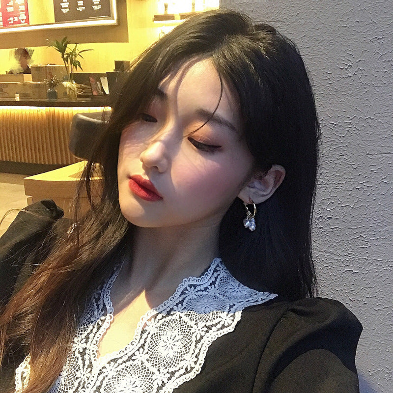 Elegant Pearl Tassel Earrings – Stylish Drop Earrings for Women