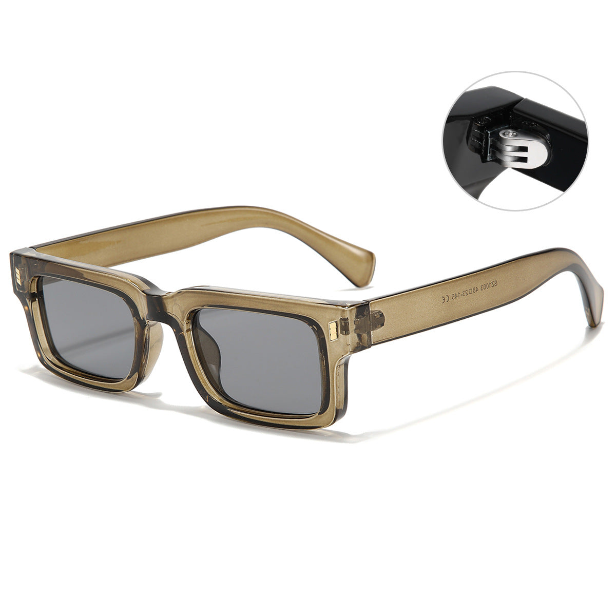 Retro Sonnenbrille rechteckig | Herren | Kleine Fassung
