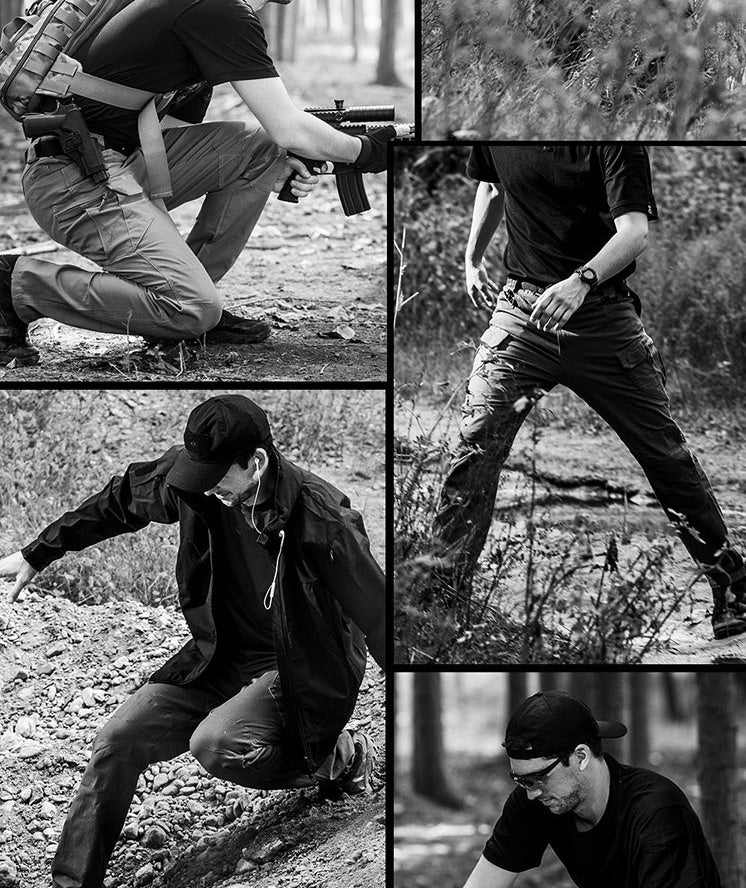 Men's Tactical Pants IX7 | Outdoor Multi-Pocket Straight Robust