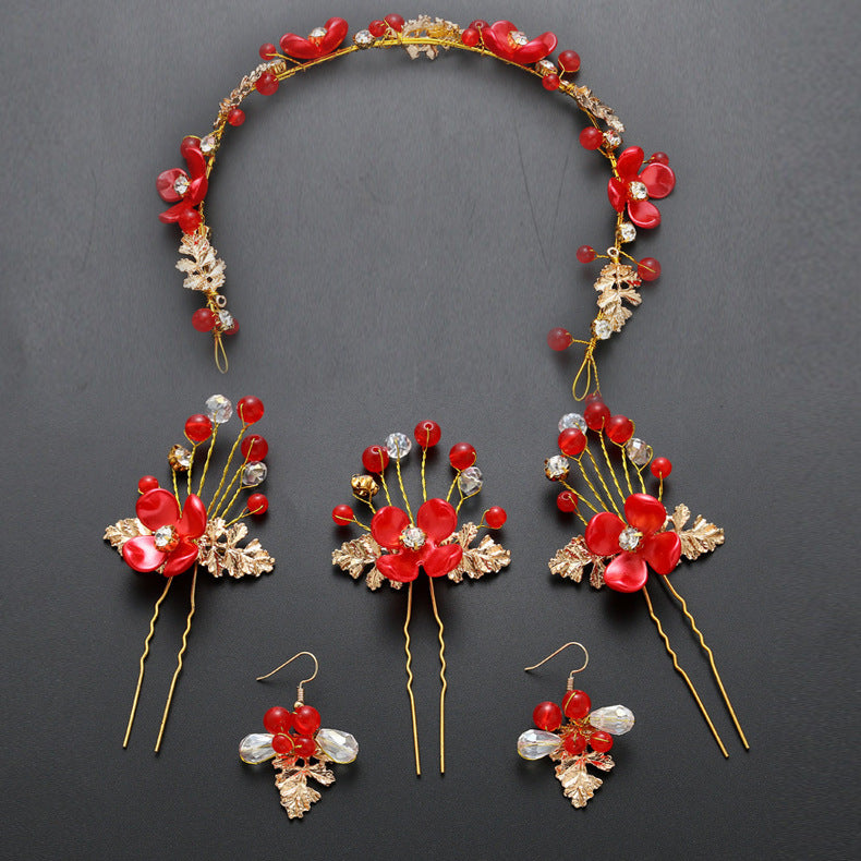 Luxuriöser Braut Haarschmuck mit Kristallen – Elegantes Hochzeits Diadem & Haaraccessoire