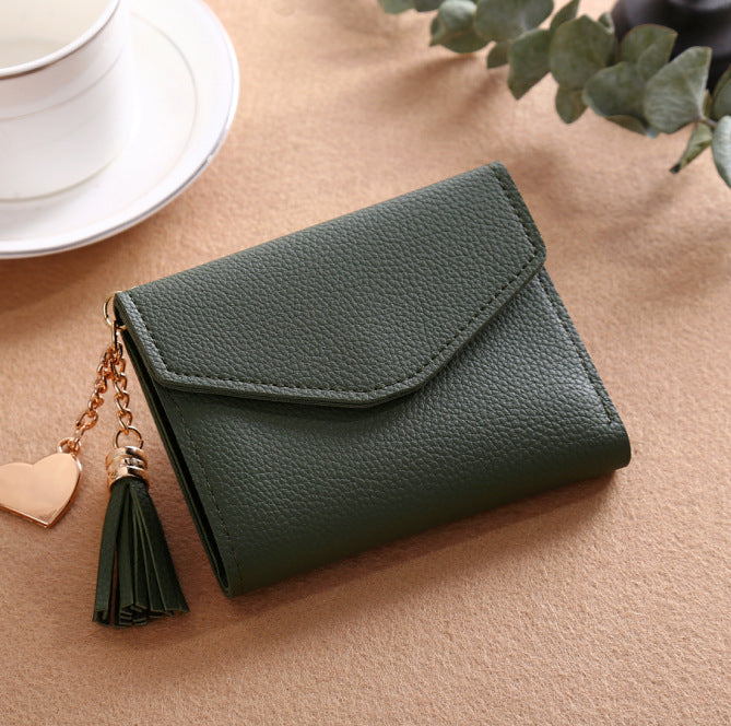 Women's Tassel Wallet | Elegant Fashion Purse