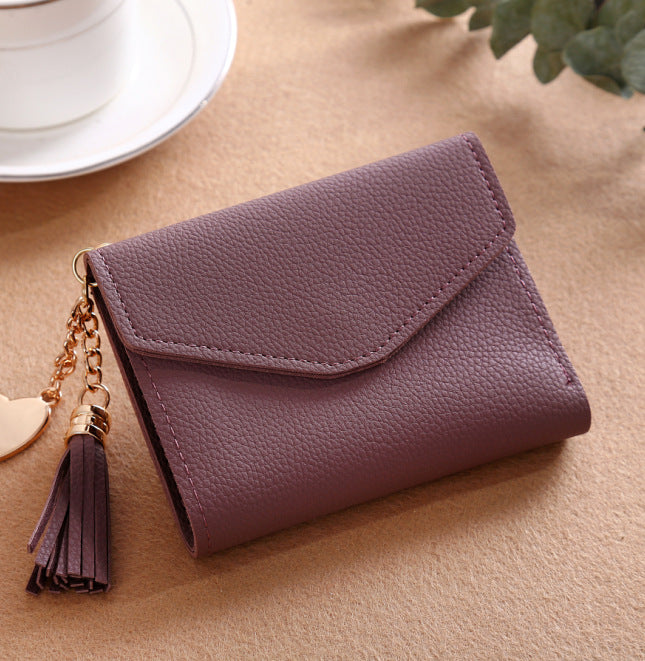 Women's Tassel Wallet | Elegant Fashion Purse