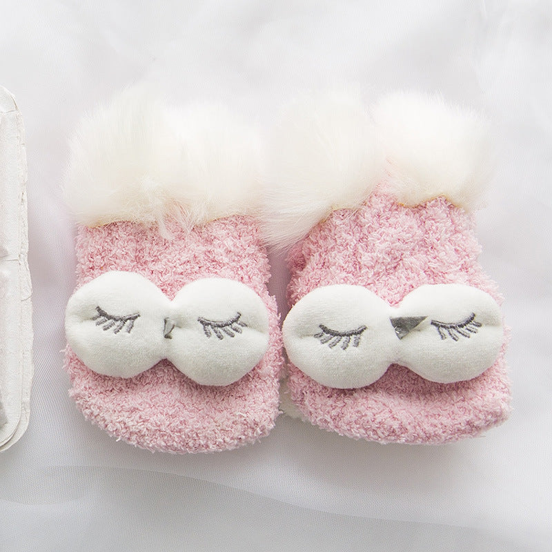 Damen Schlafsocken Coral Fleece – Kuschelige Wärme Komfort Socken