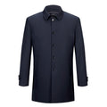 Men's Business Casual Trench Coat – Mid-Length Premium Coat