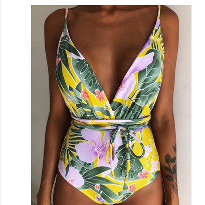 Elegant Women's Backless Monokini – Figure-Hugging One-Piece