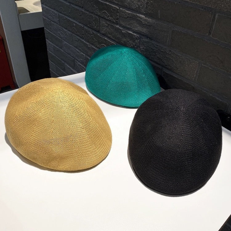 Breathable Women's Mesh Beret – Lightweight Beret