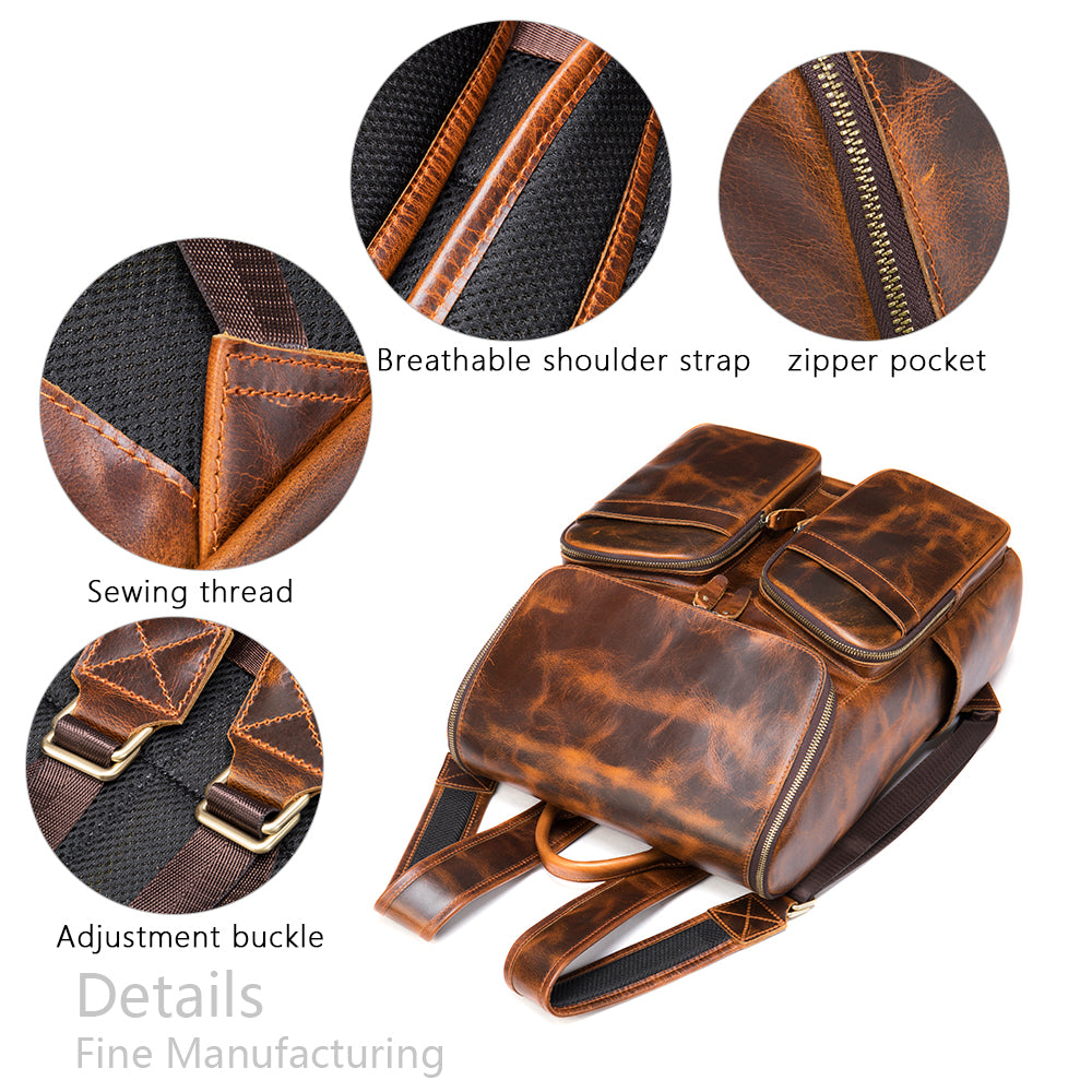 Vintage Leather Handbag for Women | Elegant & Timeless Robust