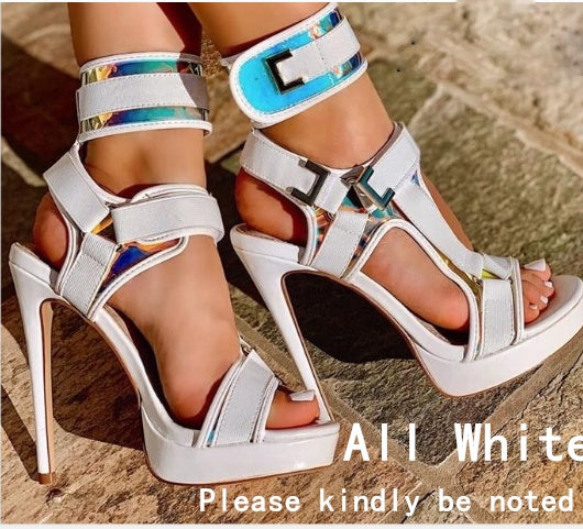 Women's Platform High Heels | Sexy Stiletto Sandals Elegant