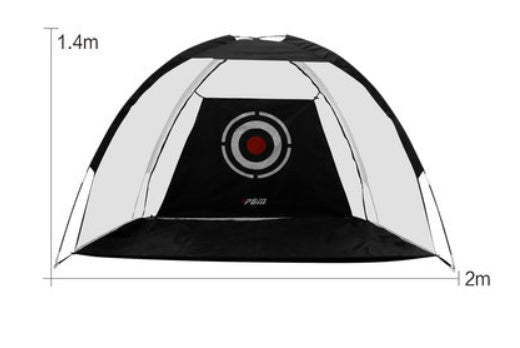 Golf Practice Net Tent with Hitting Cage | Outdoor Training Golf Net Garden