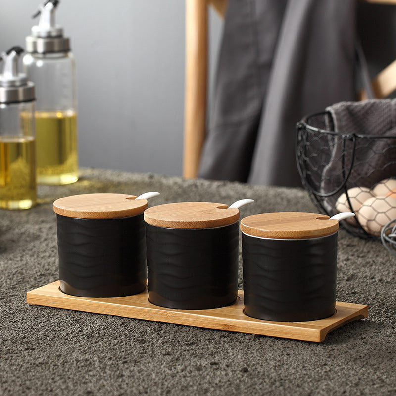 Premium Spice Jar Set – Salt and Spice Container Kitchen