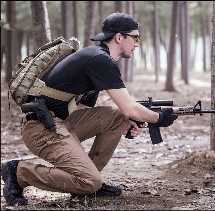 Men's Tactical Pants IX7 | Outdoor Multi-Pocket Straight Robust