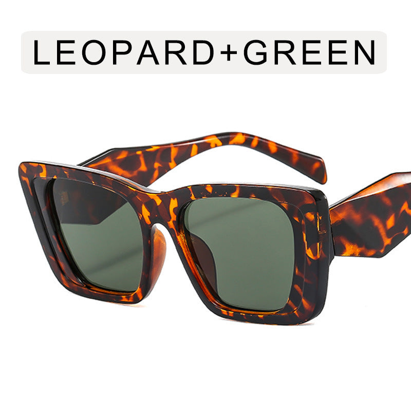Retro Oversize Cat Eye Sonnenbrille | Damen UV400 Luxus
