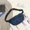 Denim Fanny Pack Large | Casual Crossbody Bag
