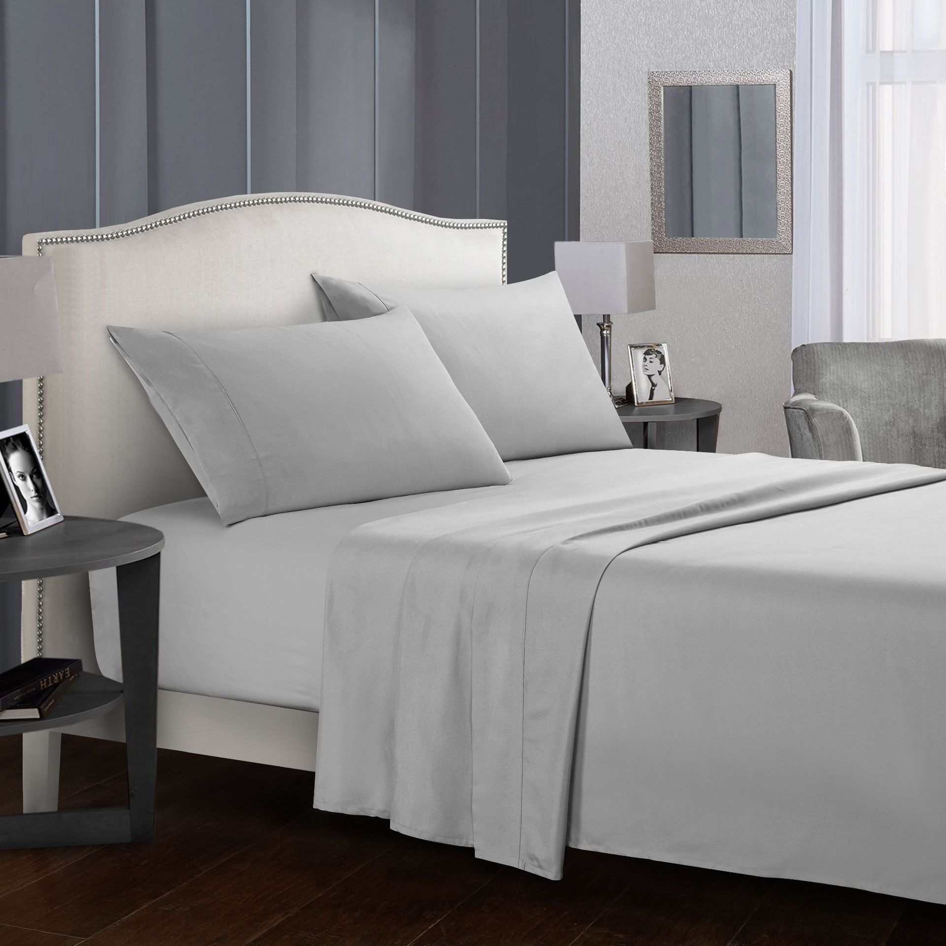 4-piece bedding set | soft breathable easy-care