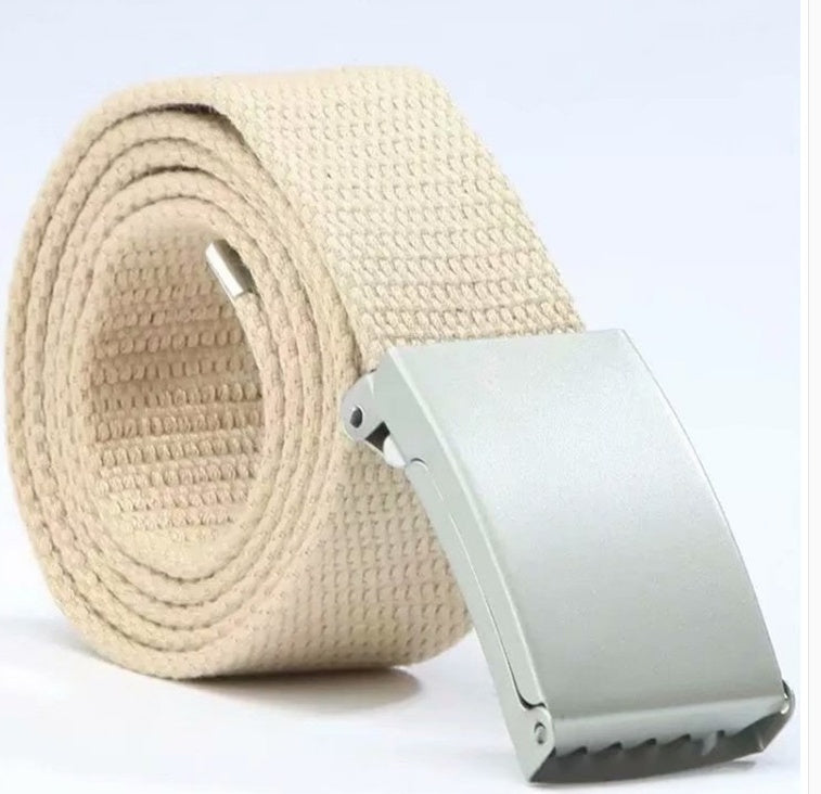 Canvas Belt colorful Unisex | Casual Fabric Belt adjustable