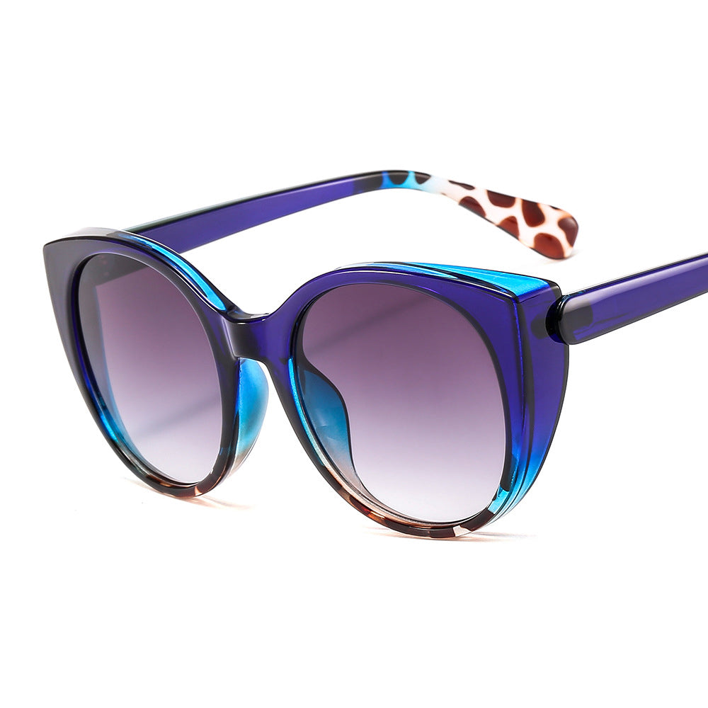 Unisex Sonnenbrille Color Block – Trendige Fashion Brille
