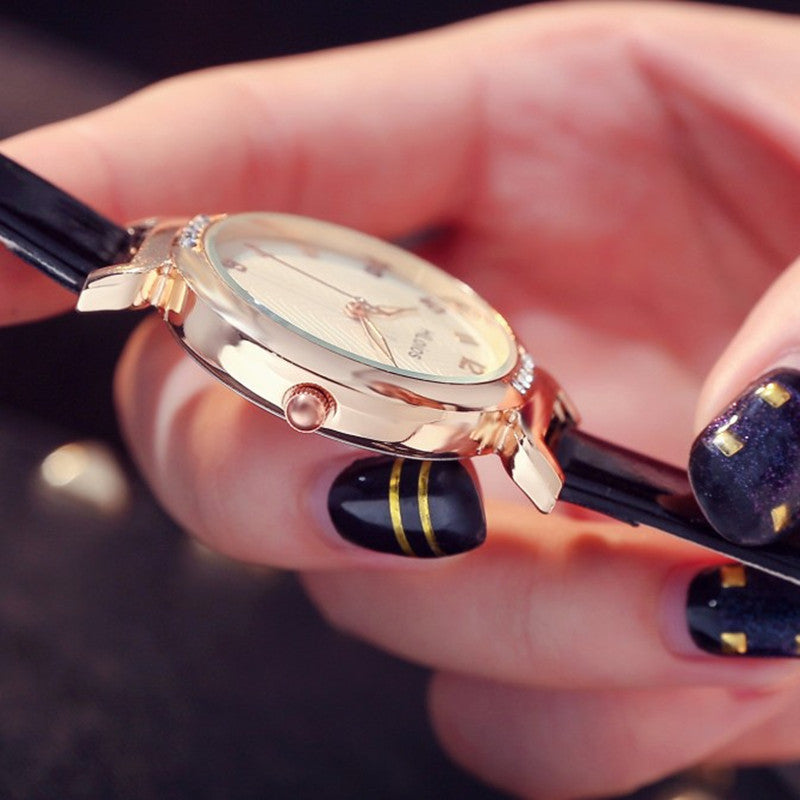 Women's Rhinestone Wristwatch Waterproof | Elegant Fashion Watch