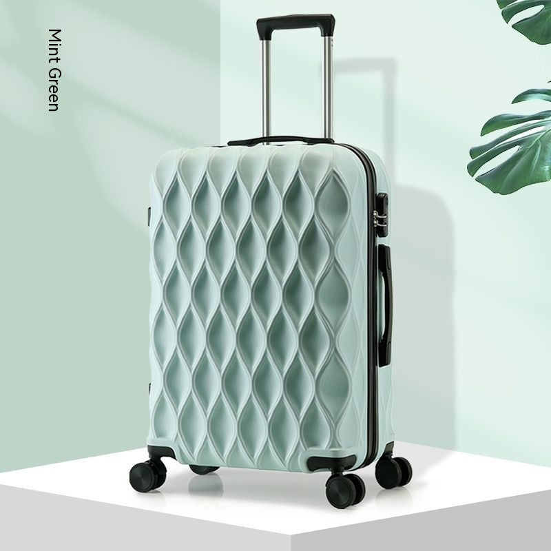 Robust Carry-On Trolley with Combination Lock | Compact & Secure
