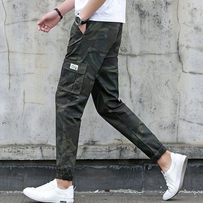 Men's Camouflage Joggers | 7/8 Cargo Multi-Pocket Trend