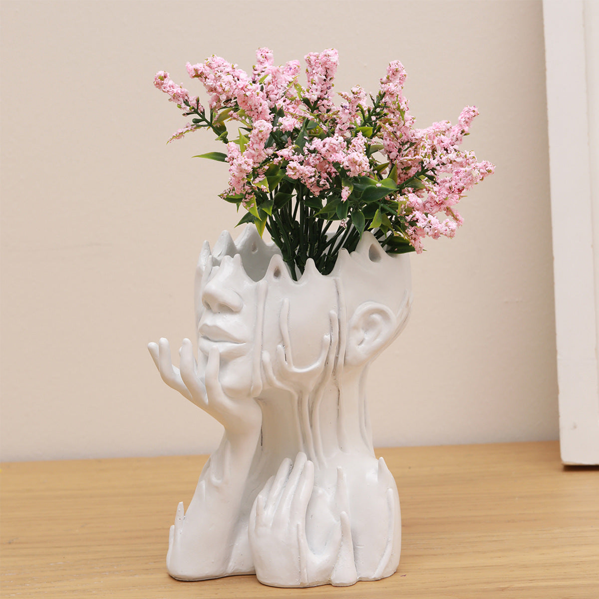 Medusa Gesicht Blumentopf – Künstlerische Resin Göttinnen Garten Deko